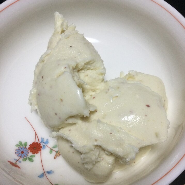 りんごの豆乳アイスクリーム